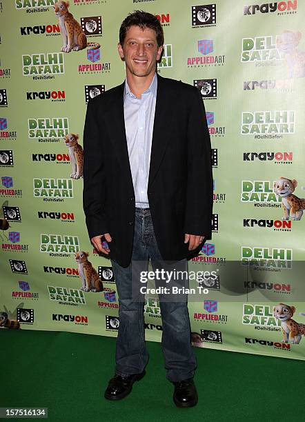 Josh Feinman attends "Delhi Safari" - Los Angeles premiere at Pacific Theatre at The Grove on December 3, 2012 in Los Angeles, California.