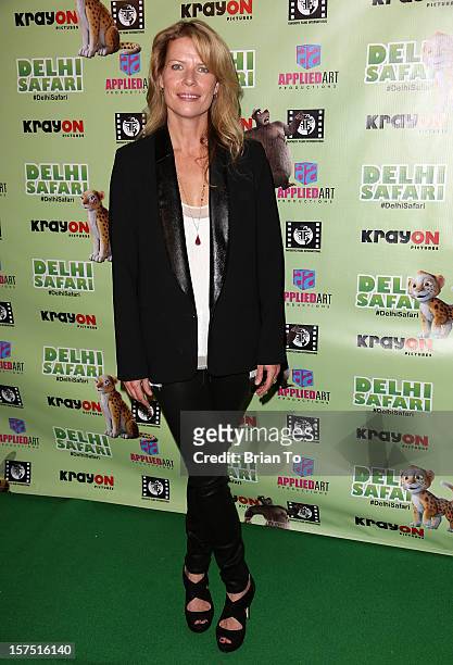 Mary Elizabeth McGlynn attends "Delhi Safari" - Los Angeles premiere at Pacific Theatre at The Grove on December 3, 2012 in Los Angeles, California.