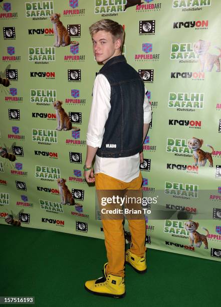 Kenton Duty attends "Delhi Safari" - Los Angeles premiere at Pacific Theatre at The Grove on December 3, 2012 in Los Angeles, California.