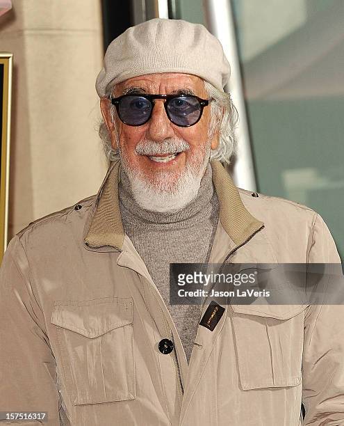 Lou Adler attends Carole King's induction into the Hollywood Walk of Fame on December 3, 2012 in Hollywood, California.