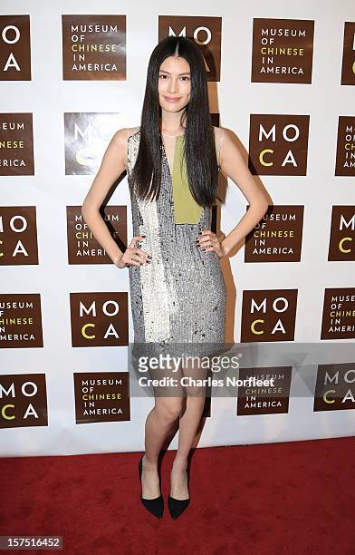 Model Sui He attends Museum Of Chinese in America's Annual Legacy Awards Dinner at Cipriani Wall Street on December 3, 2012 in New York City.