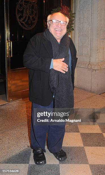 Danny DeVito sighting on December 3, 2012 in New York City.