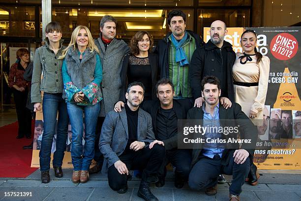 Actors Leonor Watling, Cayetana Guillen Cuervo, Alberto San Juan, Leonardo Sbaraglia, Clara Segura, Eduard Fernandez, director Cesc Gay, Javier...