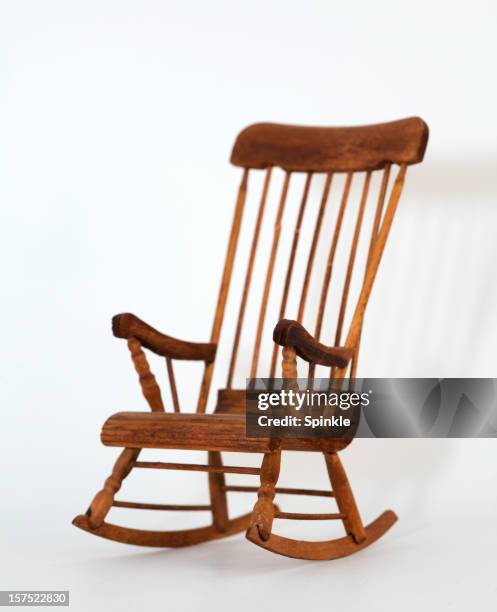 rocking chair - rocking chair stock pictures, royalty-free photos & images