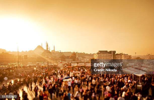 pôr do sol em istambul, turquia - sea of marmara imagens e fotografias de stock