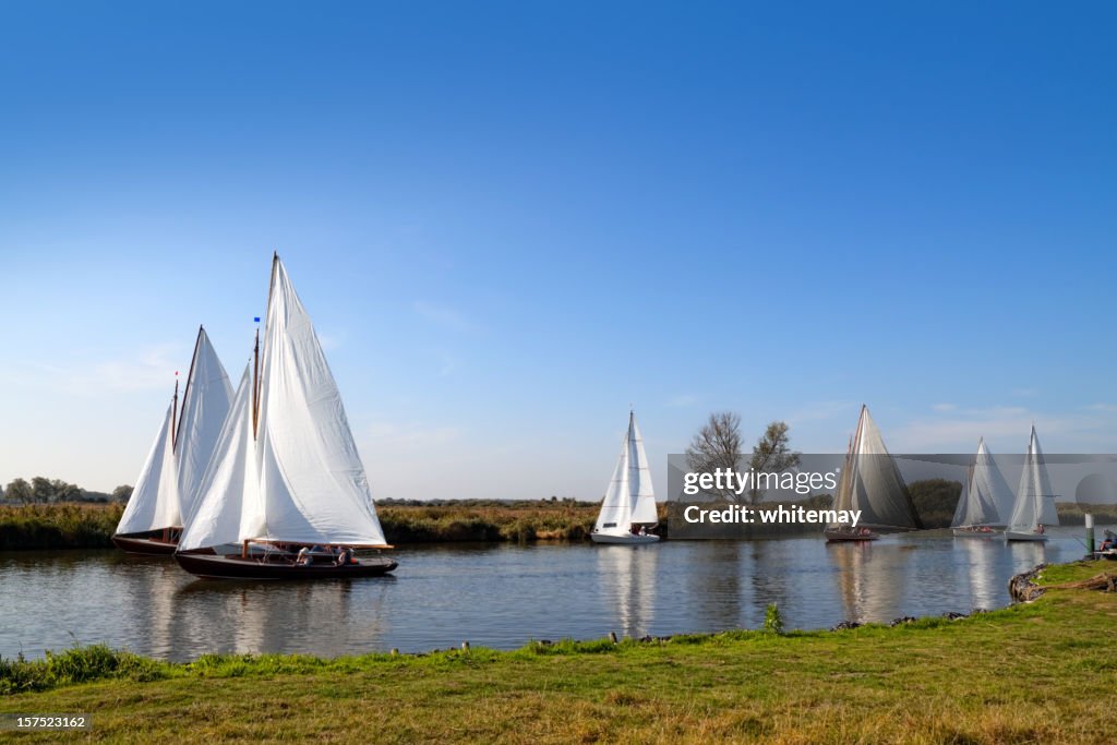 Yachts on the Bure