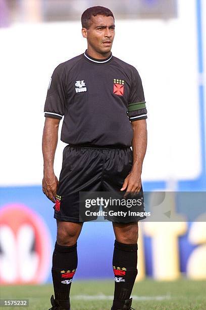 Romario of Vasco Da Gama in action during the Rio-Sao Paulo Cup match between Sao Caetano an Vasco Da Gama, played at the Anacleto Campanela Satdium,...