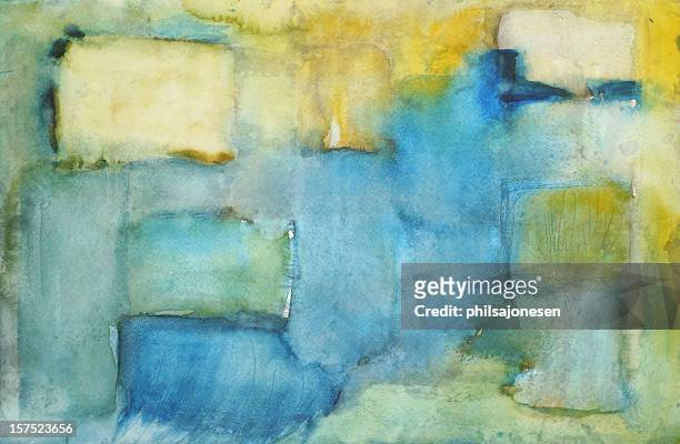 squares abstract painting - modern art stock illustrations