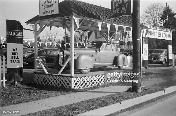 tasco auto retrò anni cinquanta, - anno 1948 foto e immagini stock