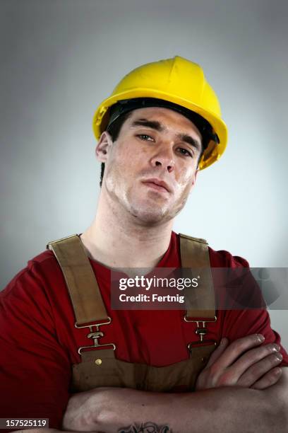 industrial construction worker - dirty construction worker stock pictures, royalty-free photos & images