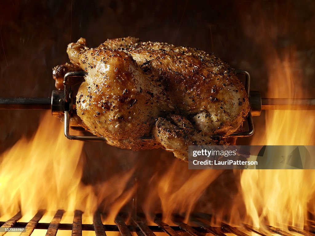 Roast Chicken on the BBQ