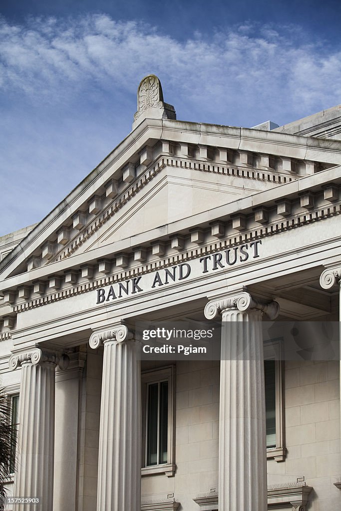 Classic financial columns