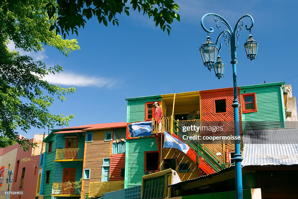 El Caminito in La Boca, Buenos Aires, Argentina
