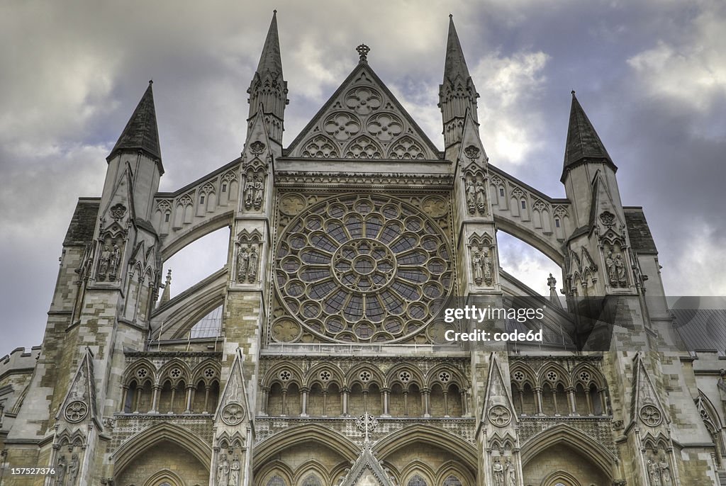 Abadía de Westminster, el London, HDR