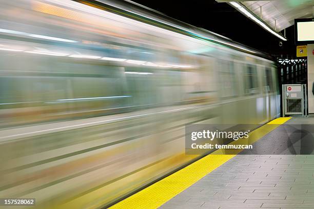 skytrain series - vancouver train stock pictures, royalty-free photos & images