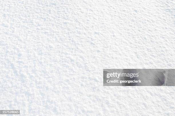 fondo de nieve fresca - nieve fotografías e imágenes de stock