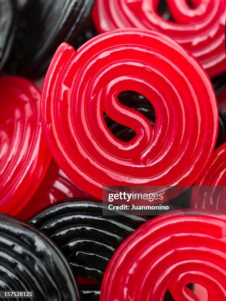 liquorice candy - liquorice stock-fotos und bilder