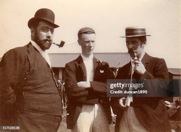 hombres vintage foto victorian - siglo xix fotografías e imágenes de stock