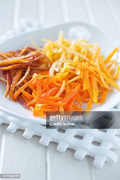 citrus zest - orange fruit stock pictures, royalty-free photos & images
