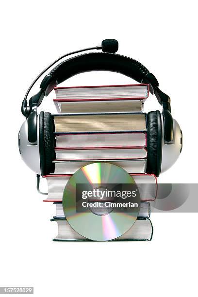 audiobooks concept - class rom stock pictures, royalty-free photos & images