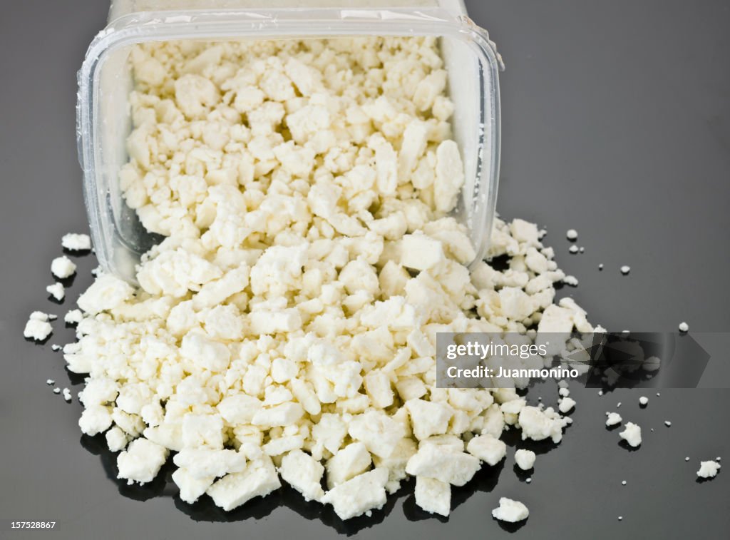 Crumbled feta cheese