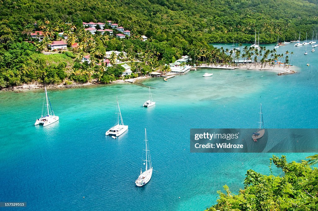 St. Lucia's Marigot Bay