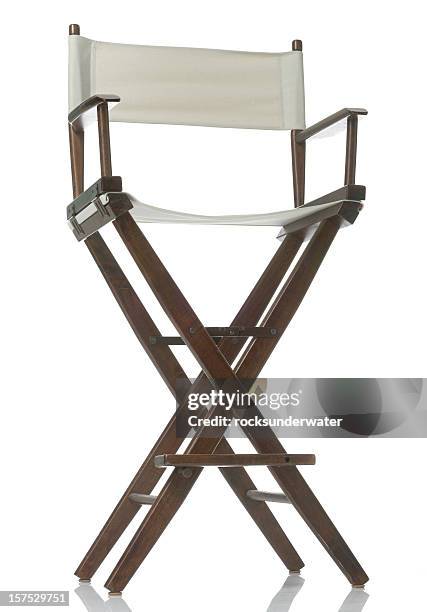 directors chair - director's chair stock pictures, royalty-free photos & images