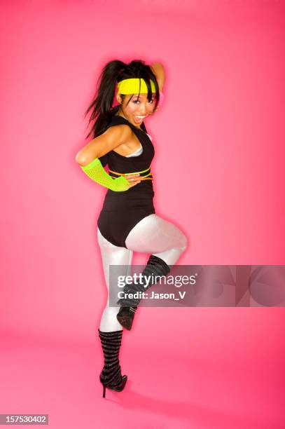 1980s Fitness High-Res Stock Photo