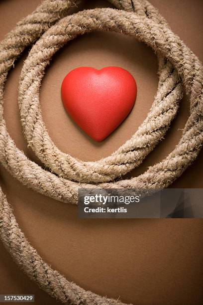 Heartstring Rope Shape 285 Red String With Heart Shape Stock Photos, High-Res Pictures, and ...
