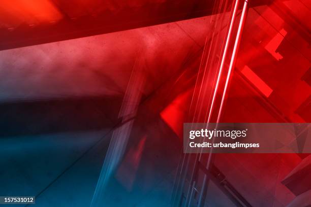 abstract dynamic architecture - red flag stock pictures, royalty-free photos & images