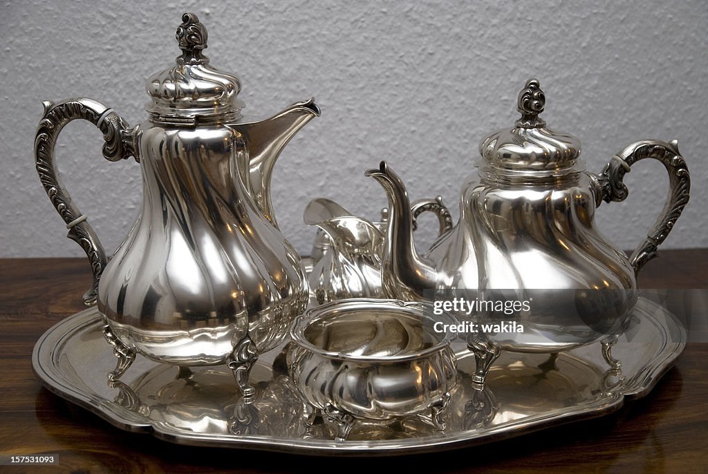 Silver teapot - Silver teapot