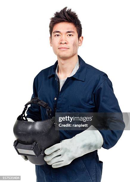 employment & jobs: welder (isolated) - welder isolated stock pictures, royalty-free photos & images