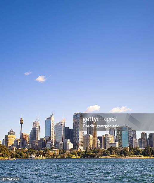 downtown sydney - sydney skyline stock pictures, royalty-free photos & images