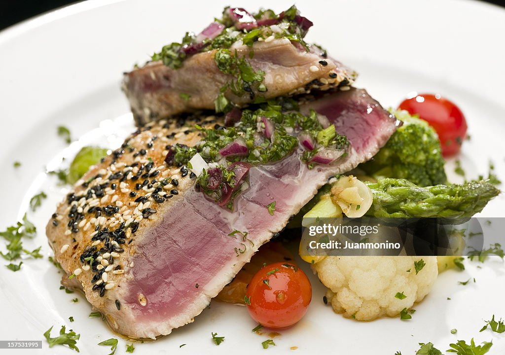 Sesame Seed Crusted Tuna