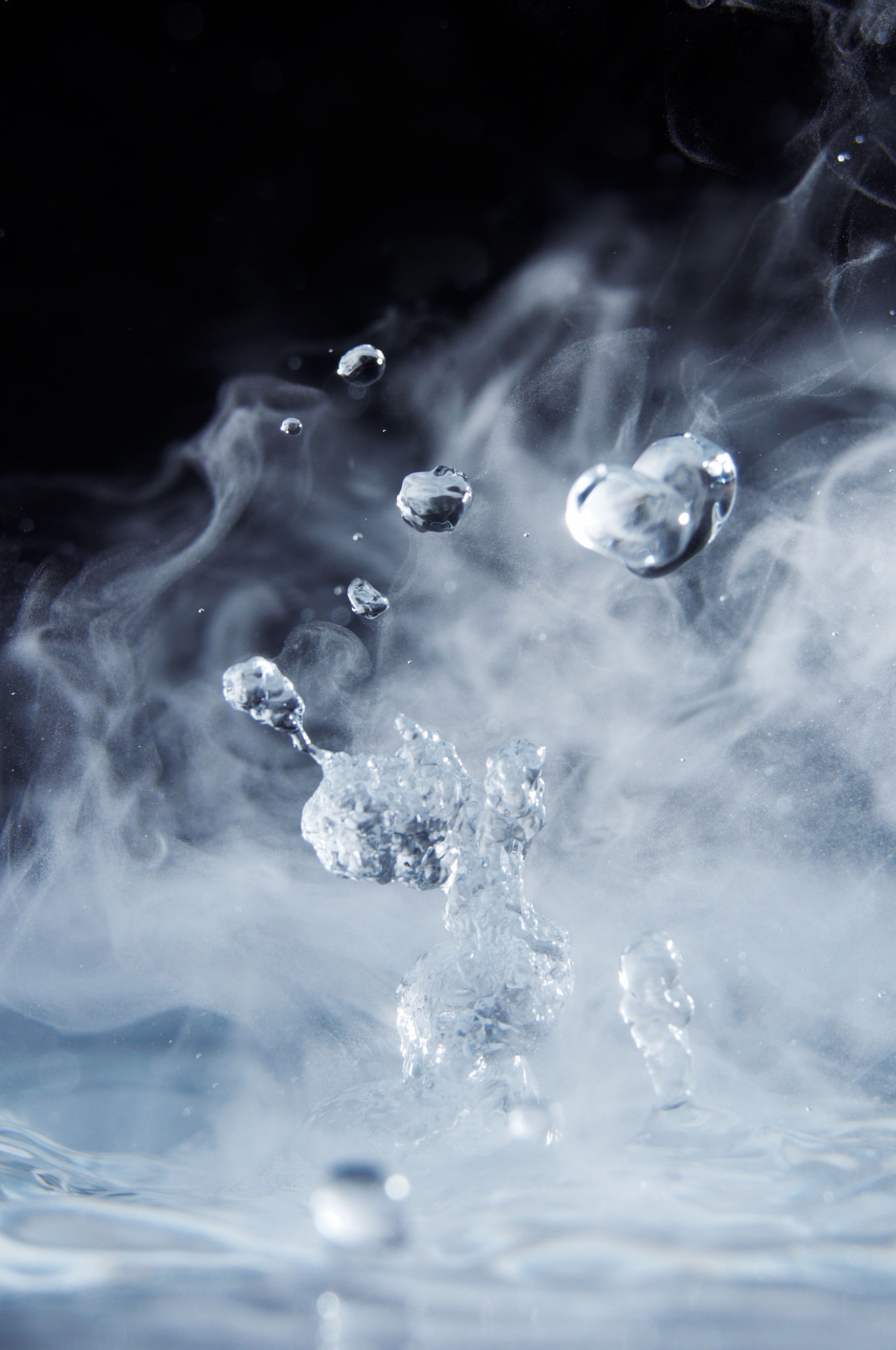boiling water