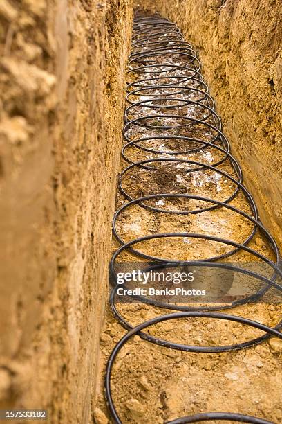 Geothermal Testing Pipe Pipes For Geothermal Heating System Photos and Premium High Res ...