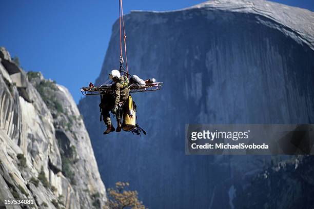 mountain rescue - helicopter stock pictures, royalty-free photos & images