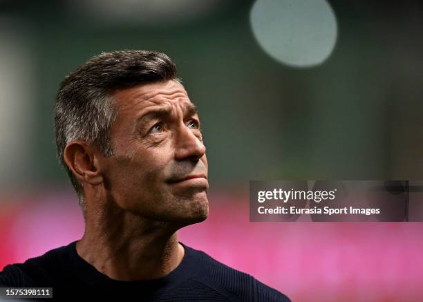 Head Coach Pedro Caixinha of Red Bull Bragantino during Copa CONMEBOL Libertadores match between America Mineiro and Red Bull Bragantino at Arena...