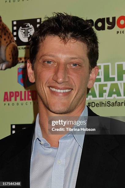 Josh Feinman attends the Delhi Safari Los Angeles premiere at Pacific Theatre at The Grove on December 3, 2012 in Los Angeles, California.