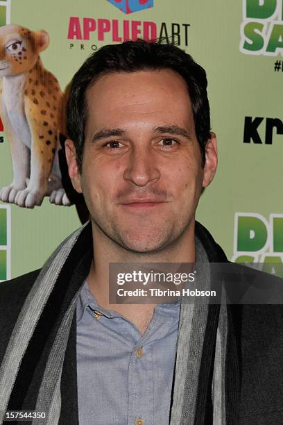 Travis Willingham attends the Delhi Safari Los Angeles premiere at Pacific Theatre at The Grove on December 3, 2012 in Los Angeles, California.