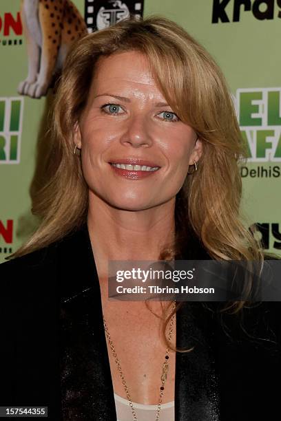 Mary Elizabeth McGlynn attends the Delhi Safari Los Angeles premiere at Pacific Theatre at The Grove on December 3, 2012 in Los Angeles, California.