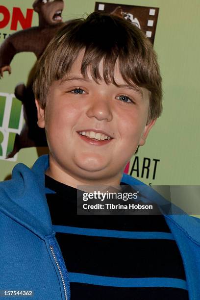 Cole Jensen attends the Delhi Safari Los Angeles premiere at Pacific Theatre at The Grove on December 3, 2012 in Los Angeles, California.