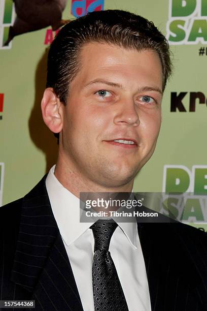 Jack Holcomb attends the Delhi Safari Los Angeles premiere at Pacific Theatre at The Grove on December 3, 2012 in Los Angeles, California.