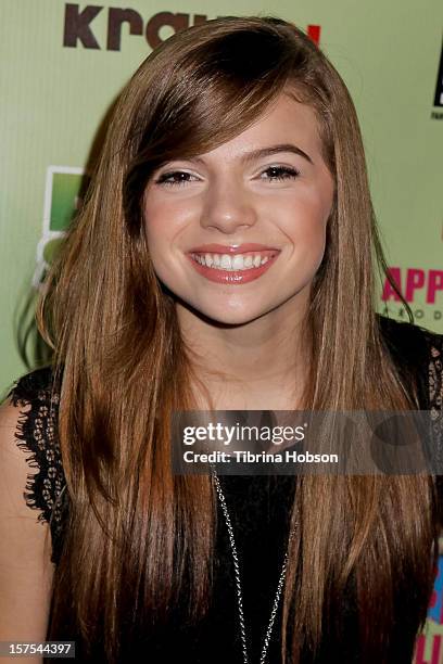 Lauren Taveras attends the Delhi Safari Los Angeles premiere at Pacific Theatre at The Grove on December 3, 2012 in Los Angeles, California.