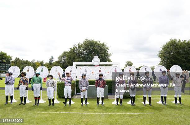 Jockeys Laura Toogood, Olivia Kennedy, Saffron Oliver, Milica Dusanovic Roya Nikkhah, Annabelle Hadden-Wight, Khadija Al Bastaki, Caroline Miller,...