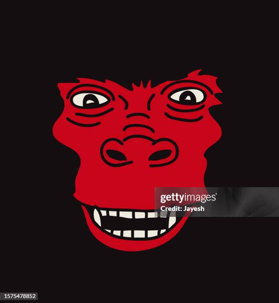 gorrilla - fictional character stock illustrations