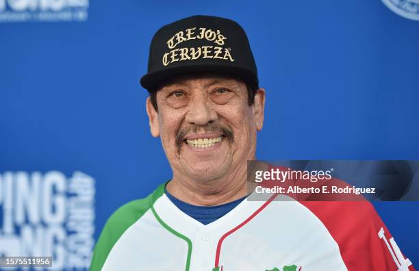 Danny Trejo attends the 10th Annual Ping Pong 4 Purpose Celebrity Tournament at Dodger Stadium on July 27, 2023 in Los Angeles, California.