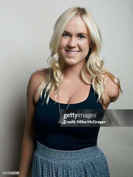 Surfer Bethany Hamilton is photographed for Self Assignment on September 11, 2012 in New York City.