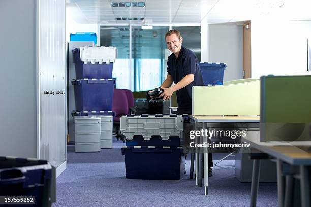 bewegung. - moving office stock-fotos und bilder