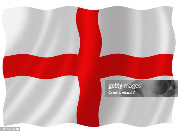 english flag - england flag stock pictures, royalty-free photos & images